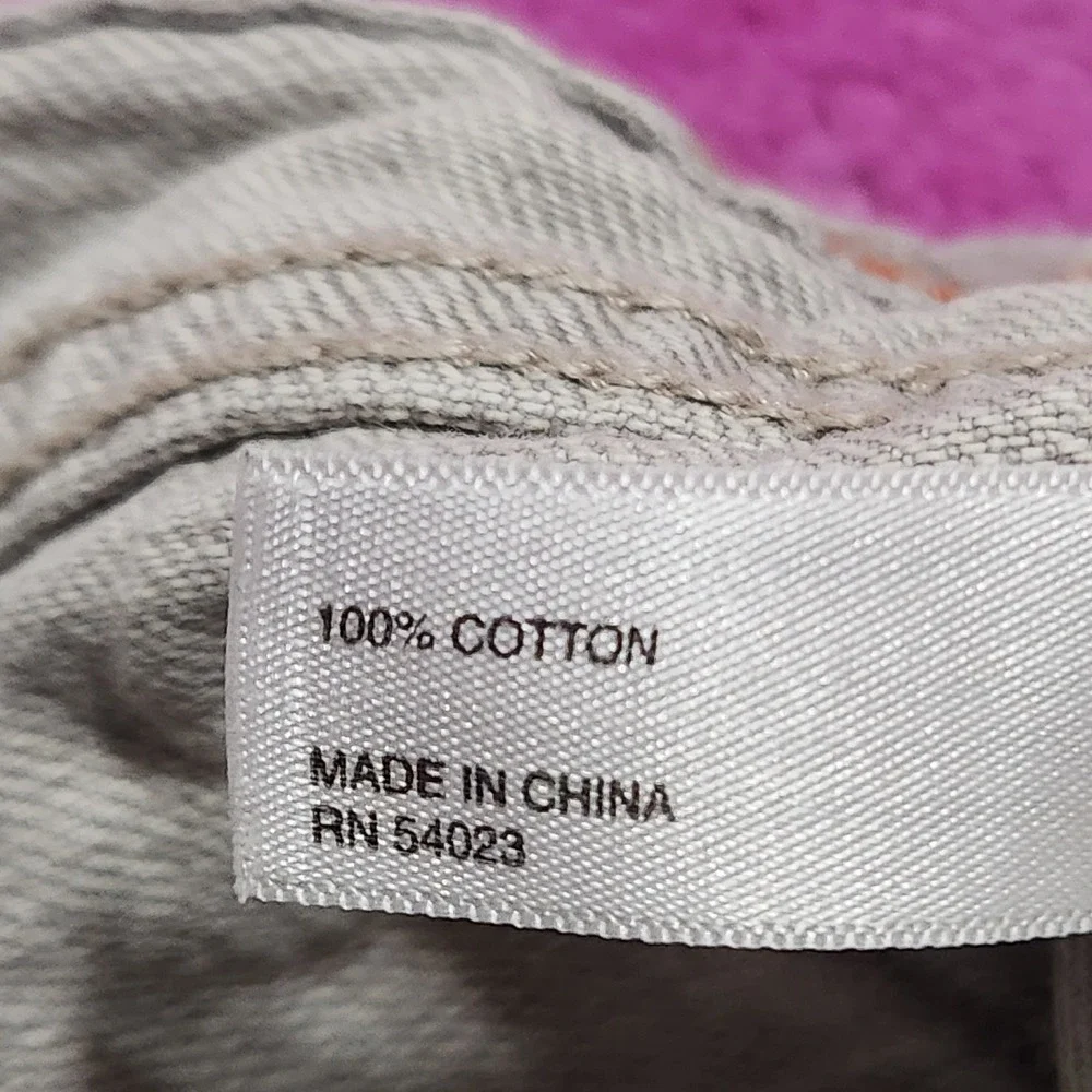 Banana Republic Jeans Men's 32x30‎ Mid Rise Straight Leg Beige Denim 100% Cotton